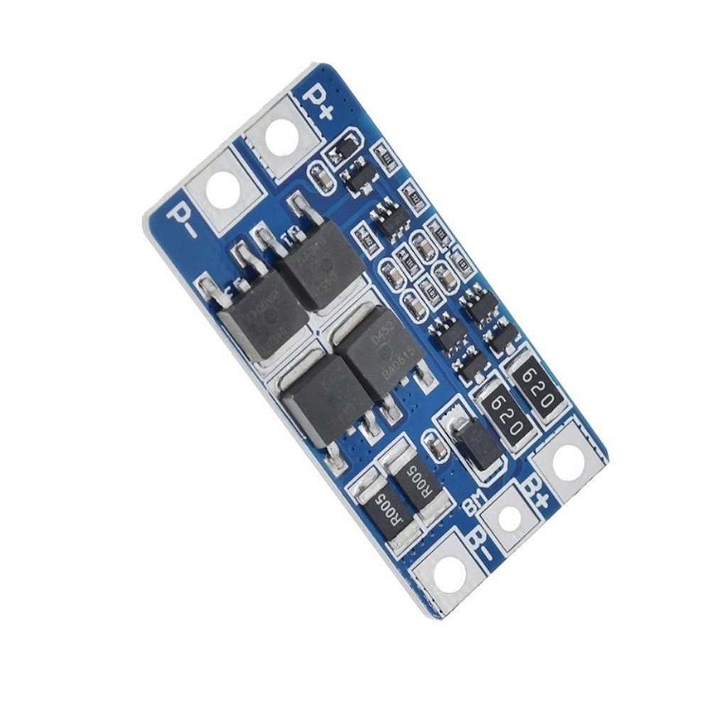 [LSAR] Bms 2S 7.4V 8.4V 10A แบตเตอรี่ลิเธียมบอร์ดป้องกันการชาร์จ Balancer Equalizer