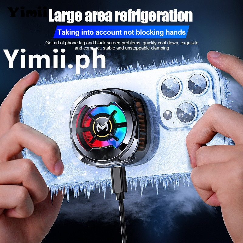 Memo CX06 คูลเลอร์โทรศัพท์สําหรับเล่นเกมระบายความร้อนอย่างรวดเร็วเซมิคอนดักเตอร์คูลเลอร์