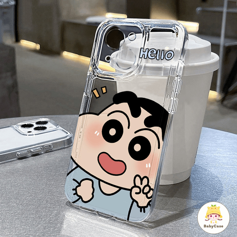 น่ารักตลกน่ารักชินชิน ๆ เคส Vivo Y21 Y20 Y11 Y17 Y27 Y36 Y16 Y20s Y17S Y12 Y20i Y12S Y15S Y30 Y15 Y91C Y91 Y35 V29 V27