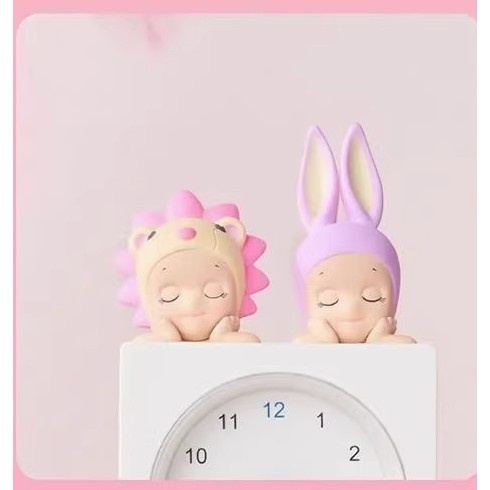 Spot goods，Sonny Angel Sleeping นางฟ้านอนหลับ series Blind Box เครื่องประดับสกรีนรถยนต์สุดอินเทรนด์
