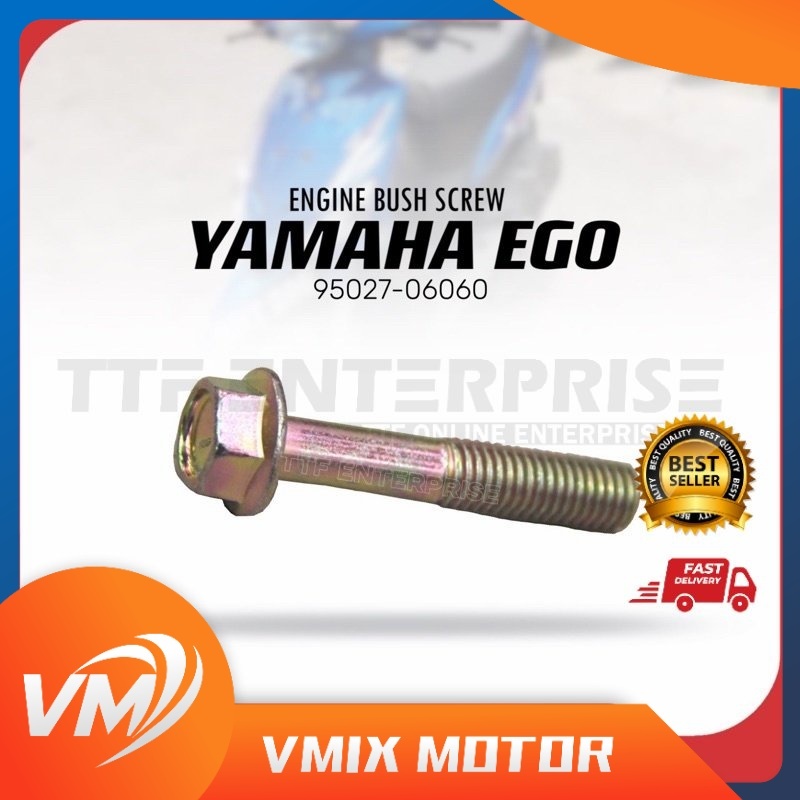 YAMAHA EGO ENGINE BUSH SCREW 95027-06060