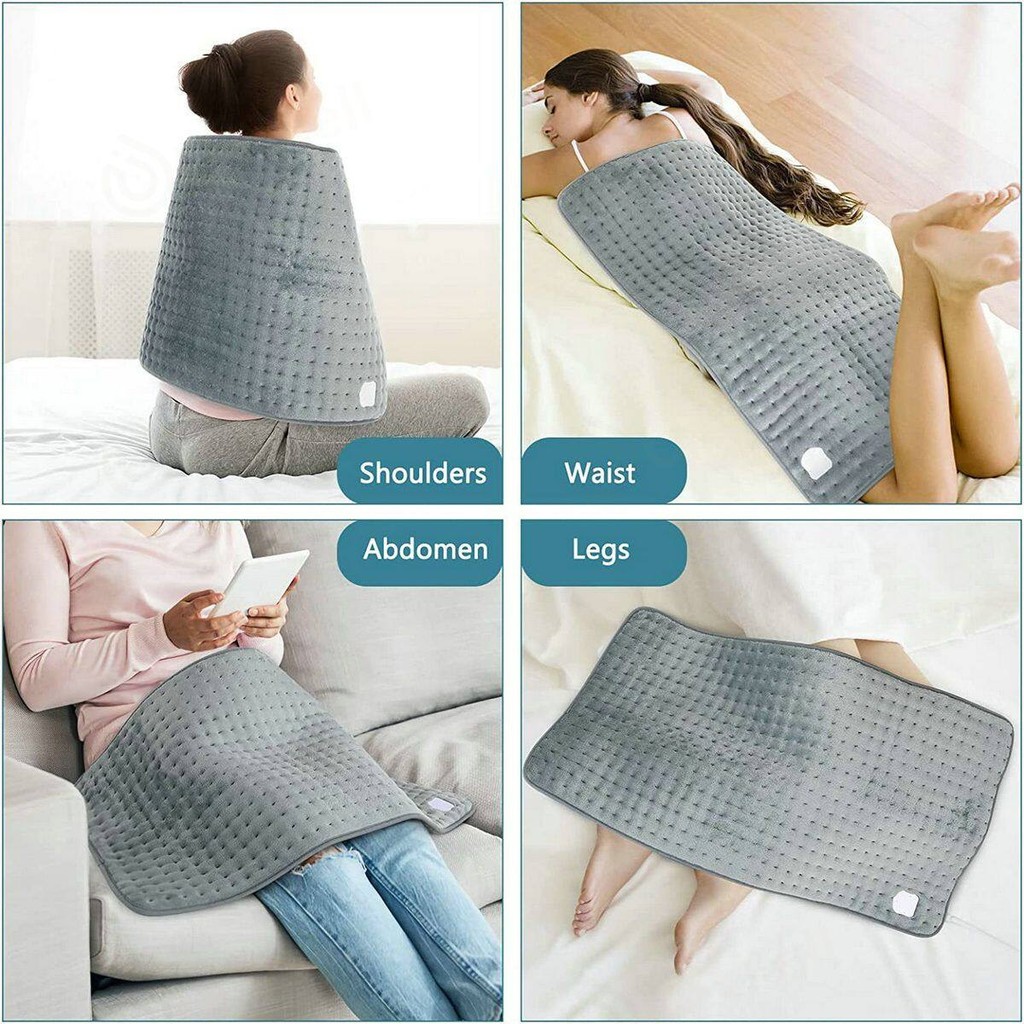Afdeal 60x30cm แผ่นร้อนไฟฟ้า แผ่นประคบร้อน แผ่นทำความร้อนไฟฟ้า แผ่นความร้อนกายภาพบำบัด ปรับอุณหภูมิได้ 9 ระดับ ส่งเ