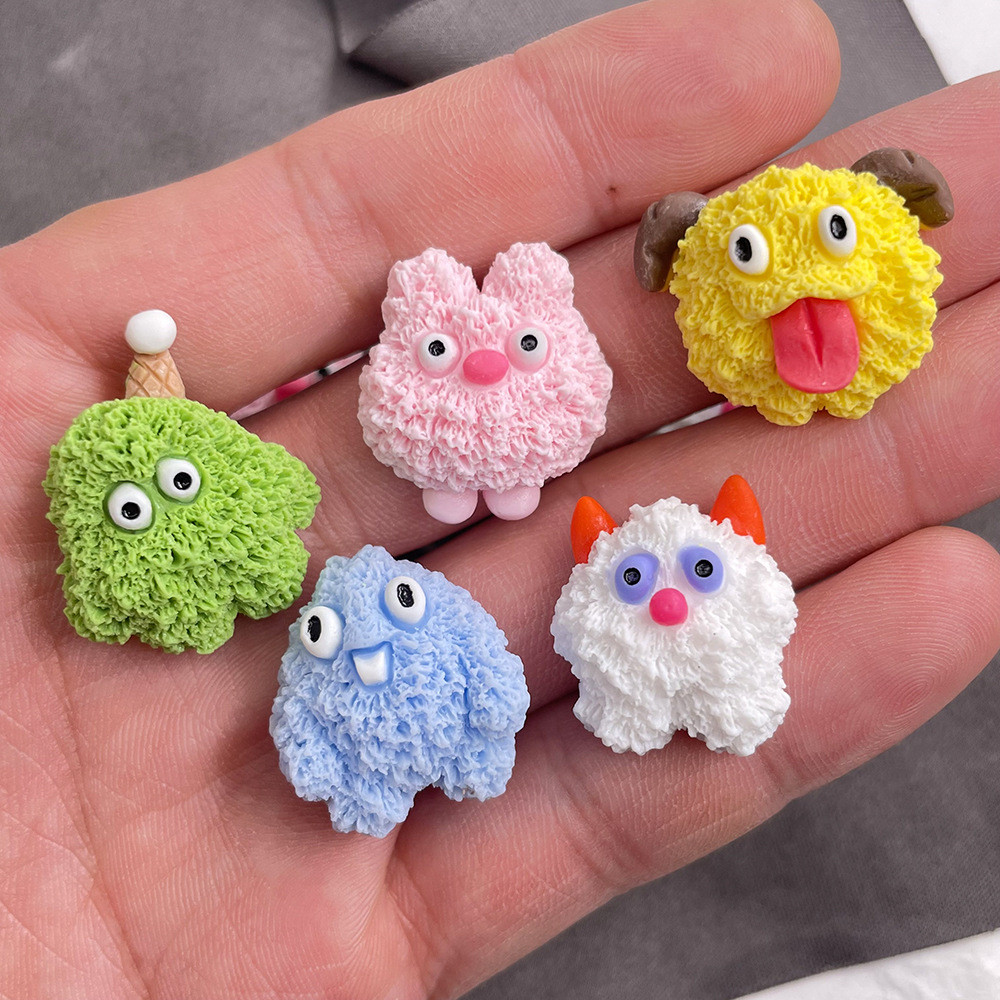 Usoq Jibbitz Crocs การ์ตูนมอนสเตอร์ถ้ํารองเท้าหัวเข็มขัด DIY อุปกรณ์เสริม Crocs Charm Jibbitz ปุ่ม