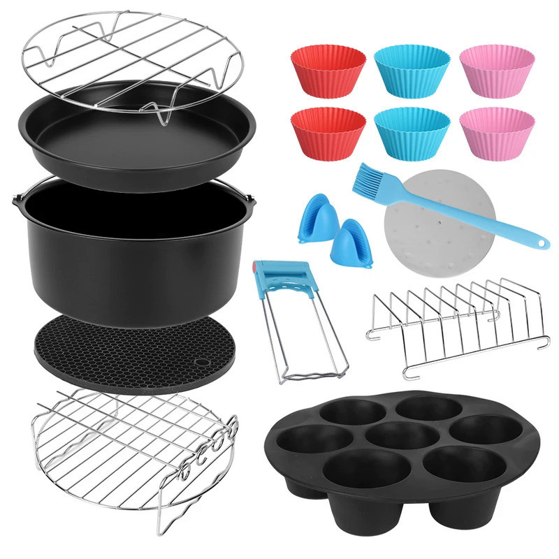 DIY Muffin Bakeware for all Air Fryer Machine  4.0- 5.8QT 7 Inch / 8 Inch Air Fryer Accessories Baki