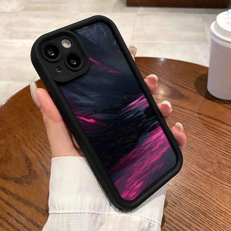 เหมาะสำหรับ Iphone 11 11 Pro Max 12 Pro Max 13 Pro Max กรณีโทรศัพท์มือถือ Artistic Mountain