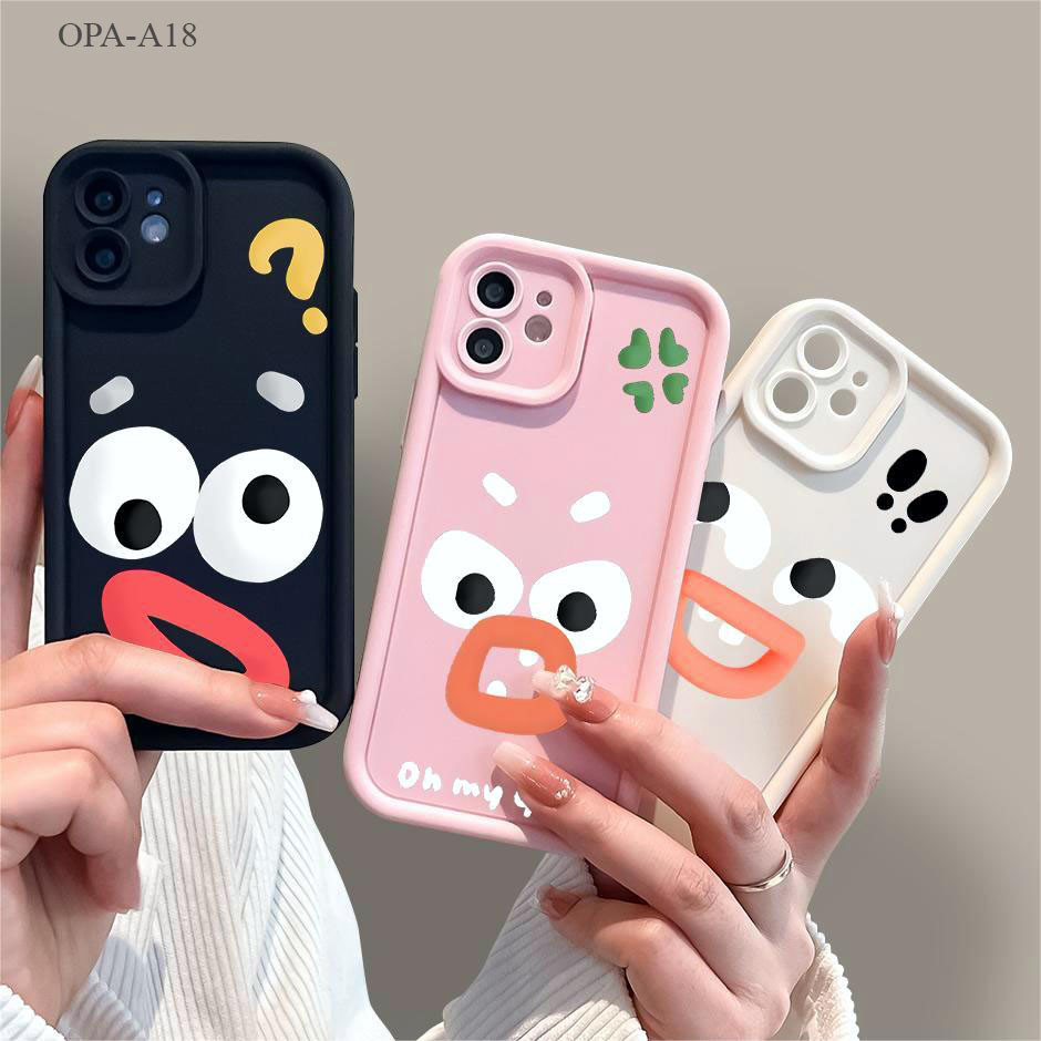 OPPO A18 A17 A38 A31 A15 A16 A3S A58 A54 A94 A57 A7 A5S A12 A9 A16K A78 A74 A76 Reno 10 5 Pro 4G 5G 2020 เคสออปโป้ JT
