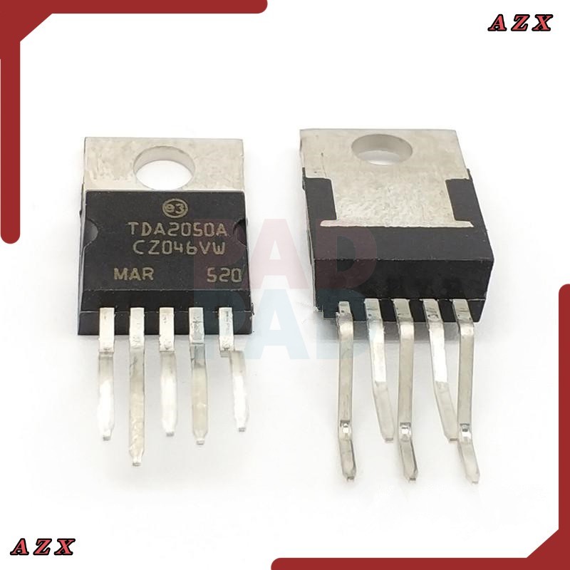 งานแท้ ร้านในไทย IC TDA2003A TDA2030A TDA2050A ไฮไฟ ไอซี ขยายเสียง TO220-5 TDA2003 TDA2030 TDA2050 ส่งของทุกวัน