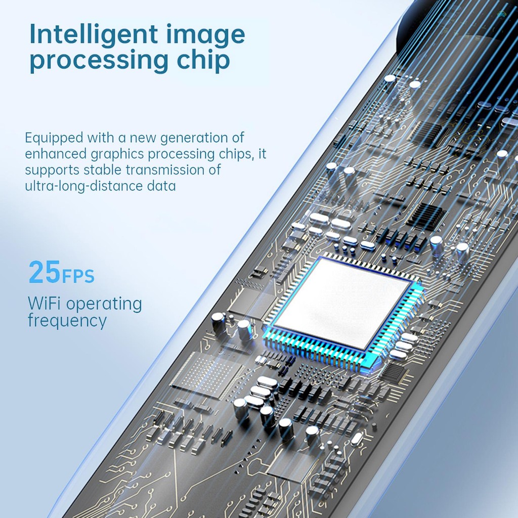 กล้องเอนโดสโคปอุตสาหกรรมEndoscope พร้อมไฟ, IP67 กันน้ํา Borescope พร้อมไฟ LED 8 ดวง 16.4ft สายกึ่งแข็ง, 2.0 ล้านพิกเซล HD กล้องงูสําหรับ - รูปที่ 4