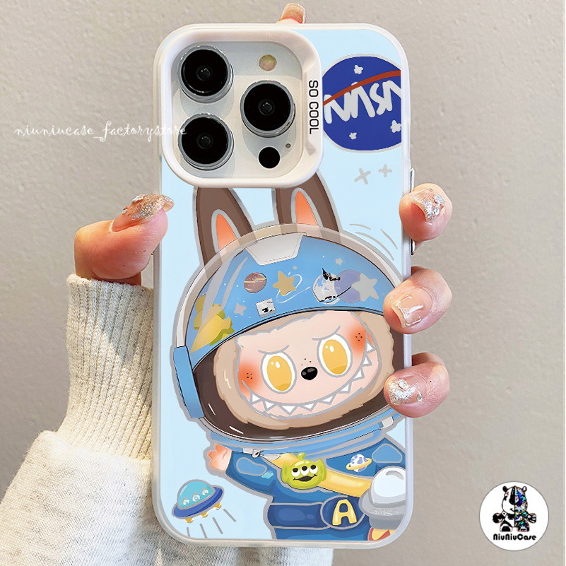 เคสไอโฟน11 13 16 ซิลิโคนนุ่มเคสโทรศัพท์ Nasn LABUBU Pattern For IPhone 11 13 12 7P 14 15 Pro MAX 8P X XR XS เคสมือถือ