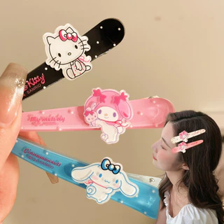 SANRIO อิน พราว ซานริโอ กิ๊บติดผมจมูกแหลมหวานน่ารักหน้าม้าคลิปด้านข้างการ์ตูนญี่ปุ่นเครื่องประดับผม