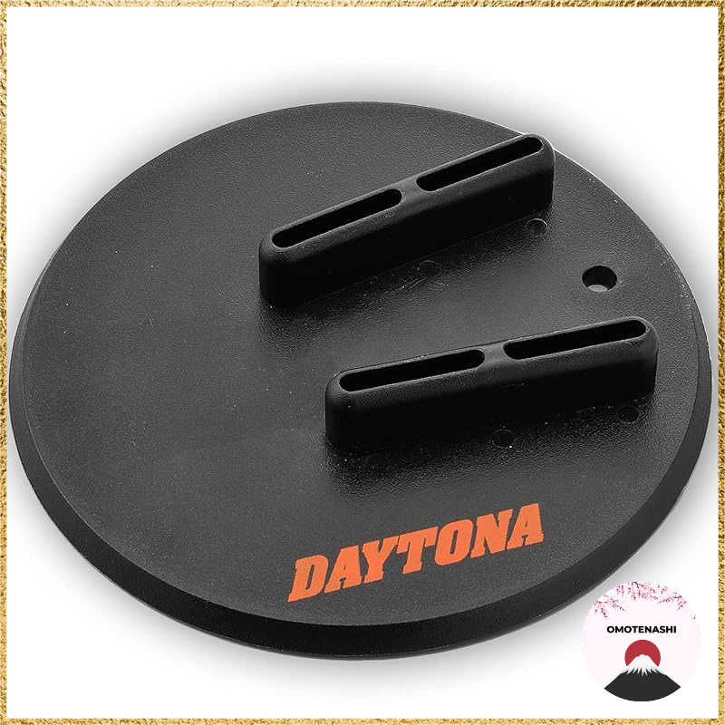 Daytona Motorcycle Side Stand Holder for Gravel/Mud Prevention and Garage Floor Protection