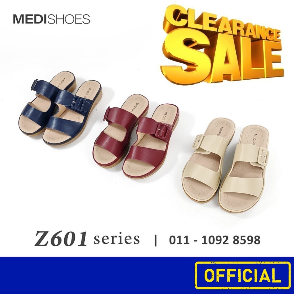 MEDISHOES Z601/Z605 รองเท้า*Women Sandal รองเท้าใส่สบาย ลดอาการปวดส้นเท้า
