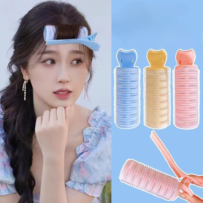 [นกกางเขน] 2แพ็คของผมหยิกสิ่งประดิษฐ์รากผมปุยคลิปกลวงขดจัดแต่งทรงผมกิ๊บ2024อุปกรณ์ผมใหม่🔥 รวมภาษีแล้ว