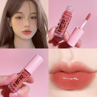 Liucuang Mirror Water Lip Glaze Lip Gloss นักเรียนหญิงลิปกลอสให้ความชุ่มชื้นและให้ความชุ่มชื้นลิปกลอส Dudu Jelly Glass Lip Gloss