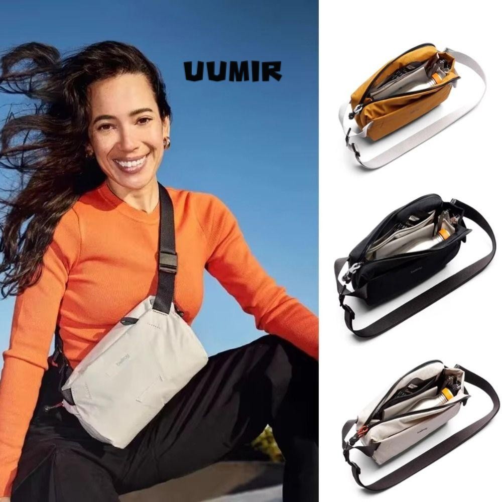 กระเป๋าสะพายข้าง,กระเป๋าคาดหน้าอกกันน้ําขนาดเล็ก,กระเป๋าแต่งหน้าไนลอนแสงแบบพกพา 2024