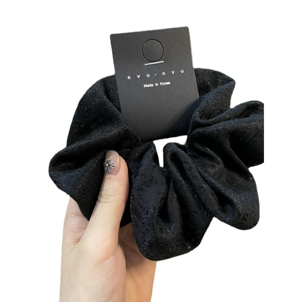 การออกแบบที่เรียบง่ายลูกไม้ขนาดใหญ่ผมหางม้าผมแหวนหัวเชือกผูกผม ยางรัดผม