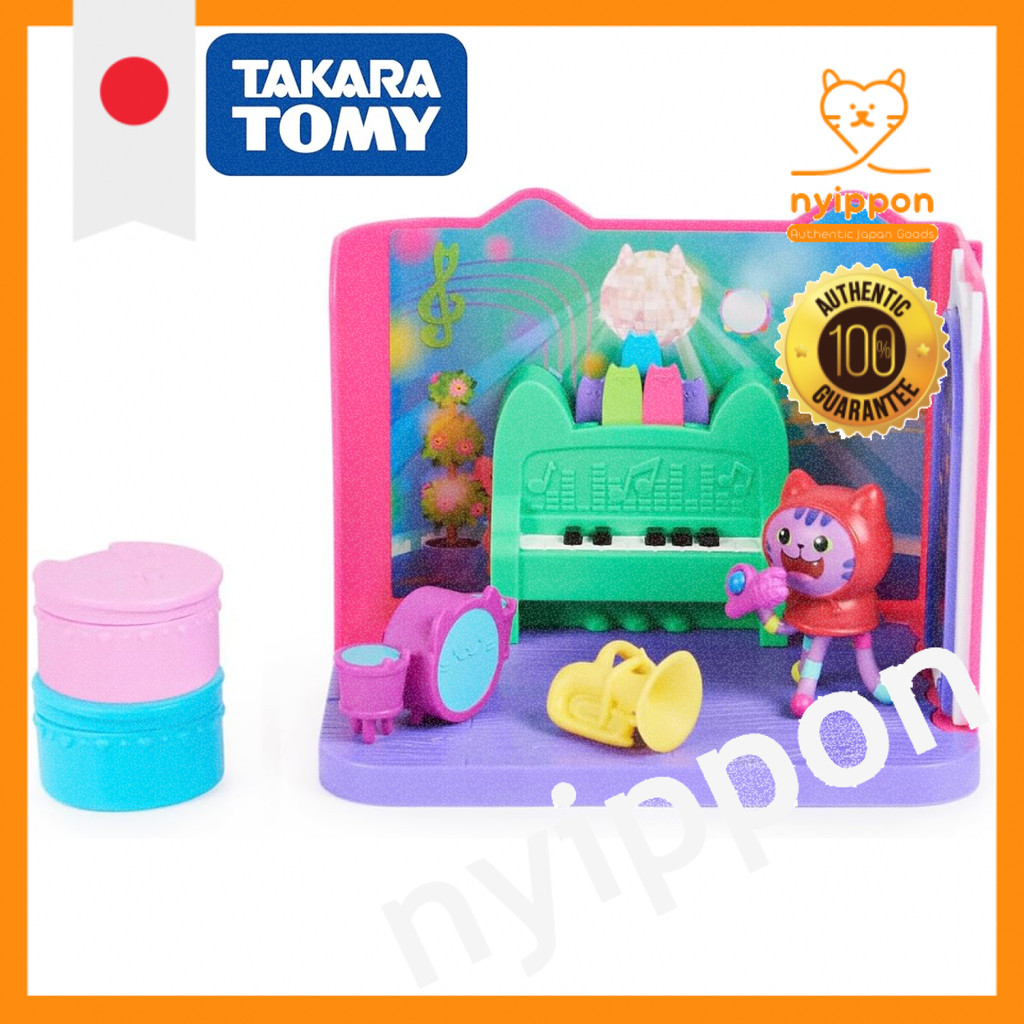 Gabby's Dollhouse DJ Catnip's Music Room Set