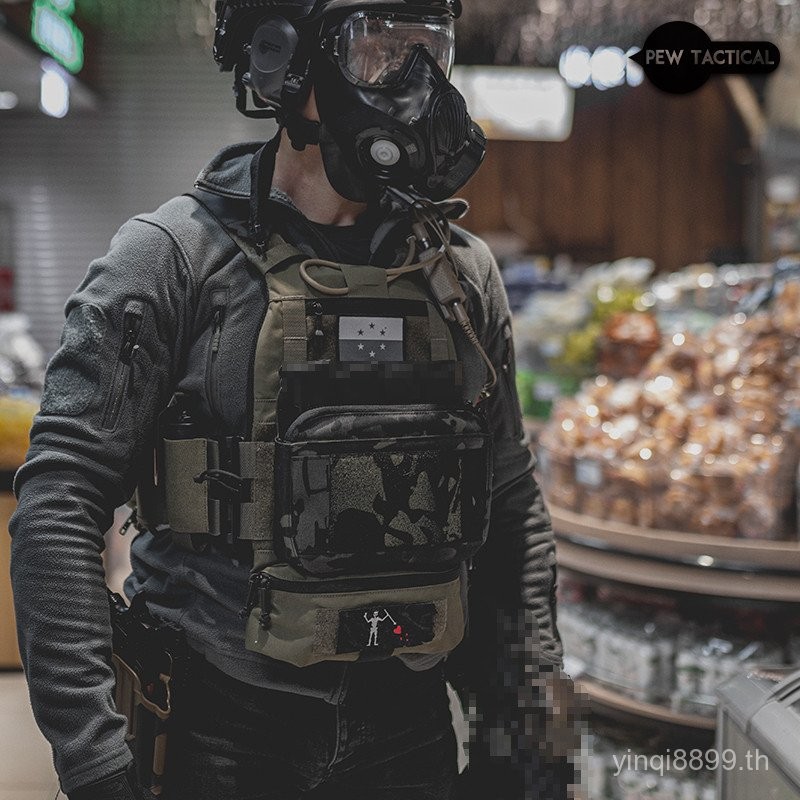 พร้อมสต็อก PEWTAC FCSK 3.0 EX เสื้อกั๊กยุทธวิธีเวอร์ชัน Low-Key Quick Release และการมองเห็นต่ำ จากรุ