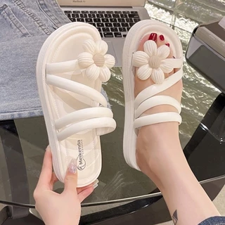 Icy.Sportรองเท้าแตะแบบสวมแฟชั่นผู้หญิง เป็นยางนิ่มๆ ดีเทลดอกไม้สวยจึ้งมาก น้ำหนักเบาใส่สบาย สนใจกดสั่งซื้อกันมาได้นะX138