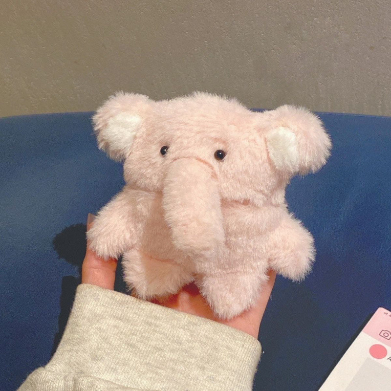 แอร์พอด มือโปร2 กรณีน่ารักตุ๊กตาช้างหูฟังกรณีบลูทูธ แอร์พอด 4/1/2/3 หูฟังฝาครอบป้องกัน