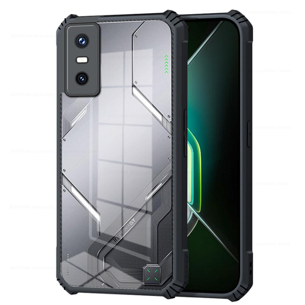 สําหรับ Infinix GT30 Pro กรณีอะคริลิคใสสําหรับ Infinix GT 30 Pro 30Pro GT30Pro 6.78 นิ้วฝาครอบกันกระ