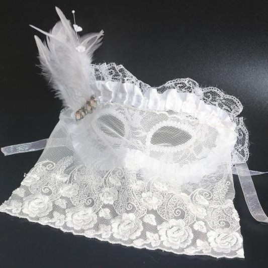 万圣节威尼斯成人聚会化妆舞会公主面具 蕾丝高档派对面具面纱女Halloween Venice Adult Party Makeup Ball20250713