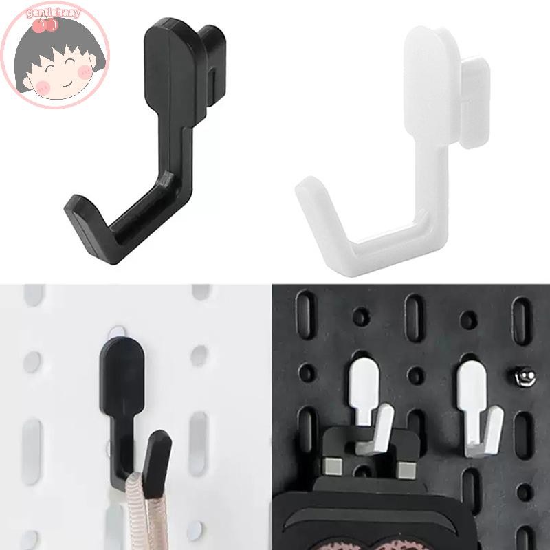 Gent 5 ชิ้น Peg Board อุปกรณ์เสริมพลาสติกตะขอ Pegboard Pegboard Hook Peg Board เครื่องมือ Organizer ยูทิลิตี้ล็อคชุด EN