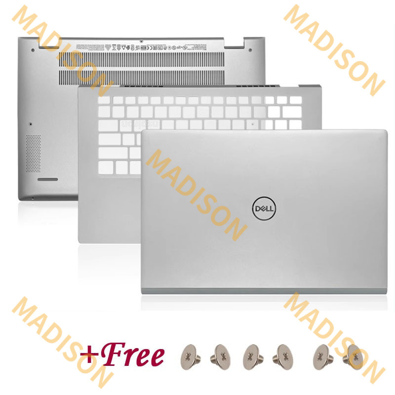 กรณีใหม่สําหรับ Dell Inspiron 14 5401 5402 5405 P130G แล็ปท็อปปกหลัง LCD/Palmrest Upper/ด้านล่างบานพ