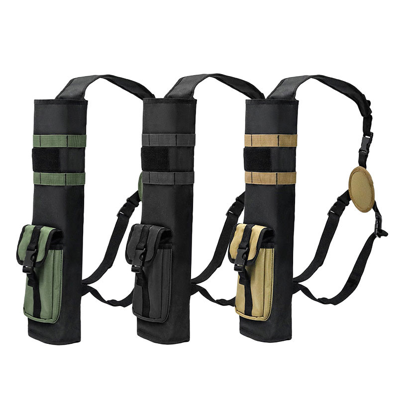 Archery Arrow Quiver Oxford Cloth Tactical Arrow Holder Back Arrow Bag