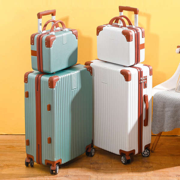 chrome heart เป้ american tourister กระเป๋าเดินทางหญิง ins ที่นิยมในโลกออนไลน์ขนาดเล็ก20นิ้วกล่องแม่