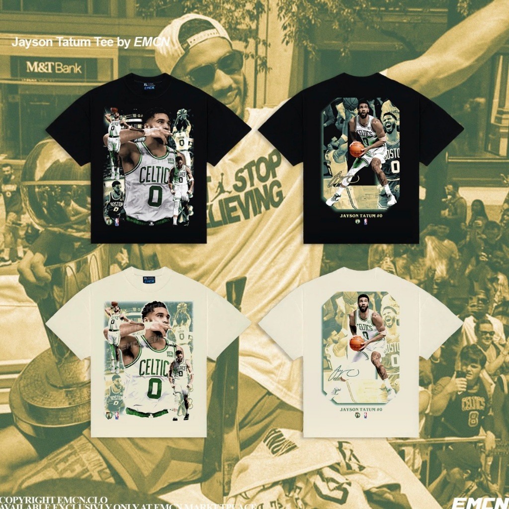 [BS] EMCN Oversize Tee Jayson Tatum Number 0