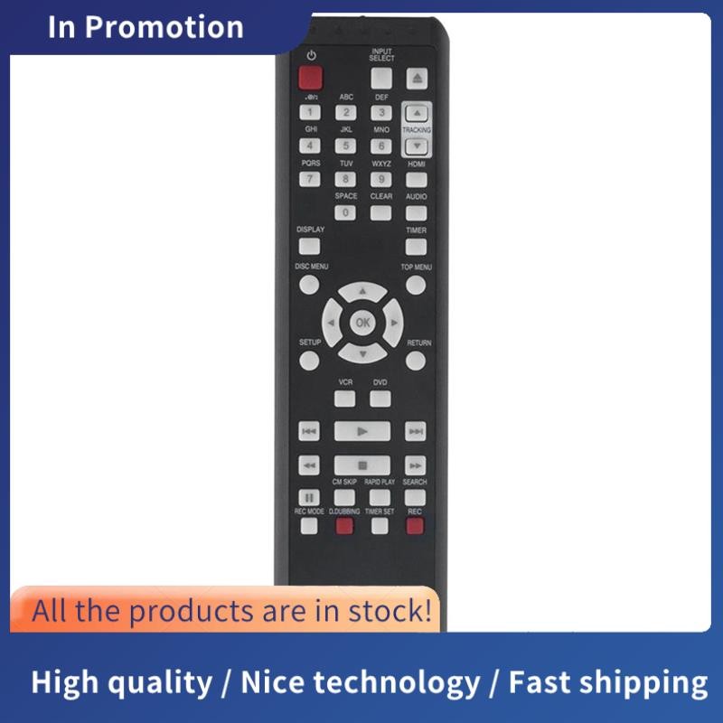 NC180 รีโมทคอนโทรลสําหรับ DVD VCR NC180UH ZV427FX4 ZV427FX4A Recorder