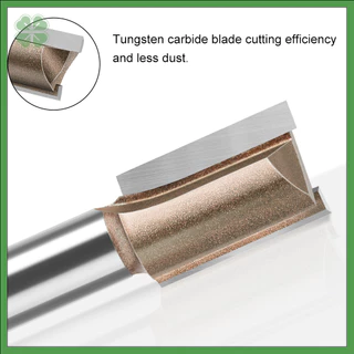 6 มม. 12 มม. Shank ตรง Router Bits YG6 คาร์ไบด์งานไม้ Slotting Trimming Bits ชุด