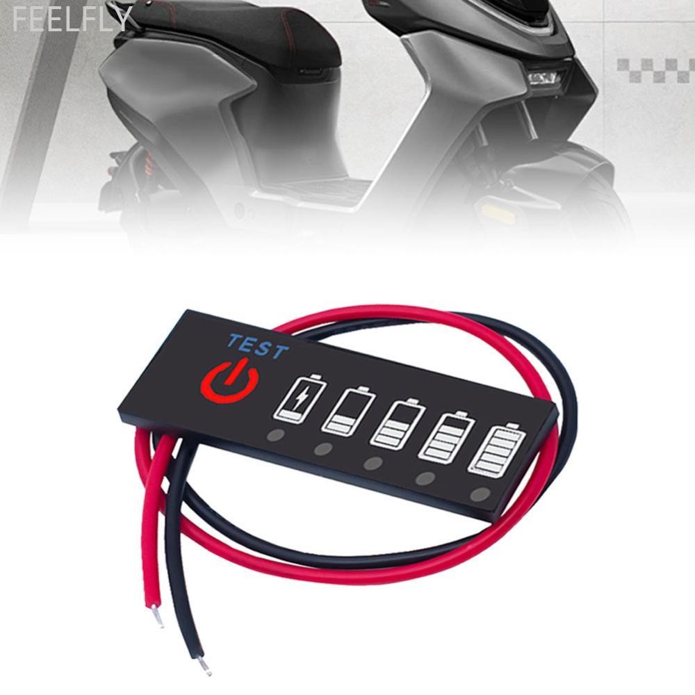 FEELFLY 3.7V-29.4V 18650 Li-ion Lipo ลิเธียม 12V แบตเตอรี่ตัวบ่งชี้ระดับเครื่องทดสอบความจุเครื่องทดส