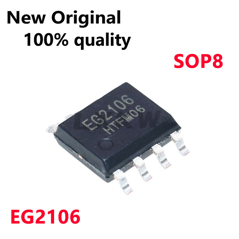 10/PCS ใหม่ต้นฉบับ EG2106 SOP8 ใช้งานร่วมกับ IR2106S และ IR2101S high-power MOSFET driver cores ในสต