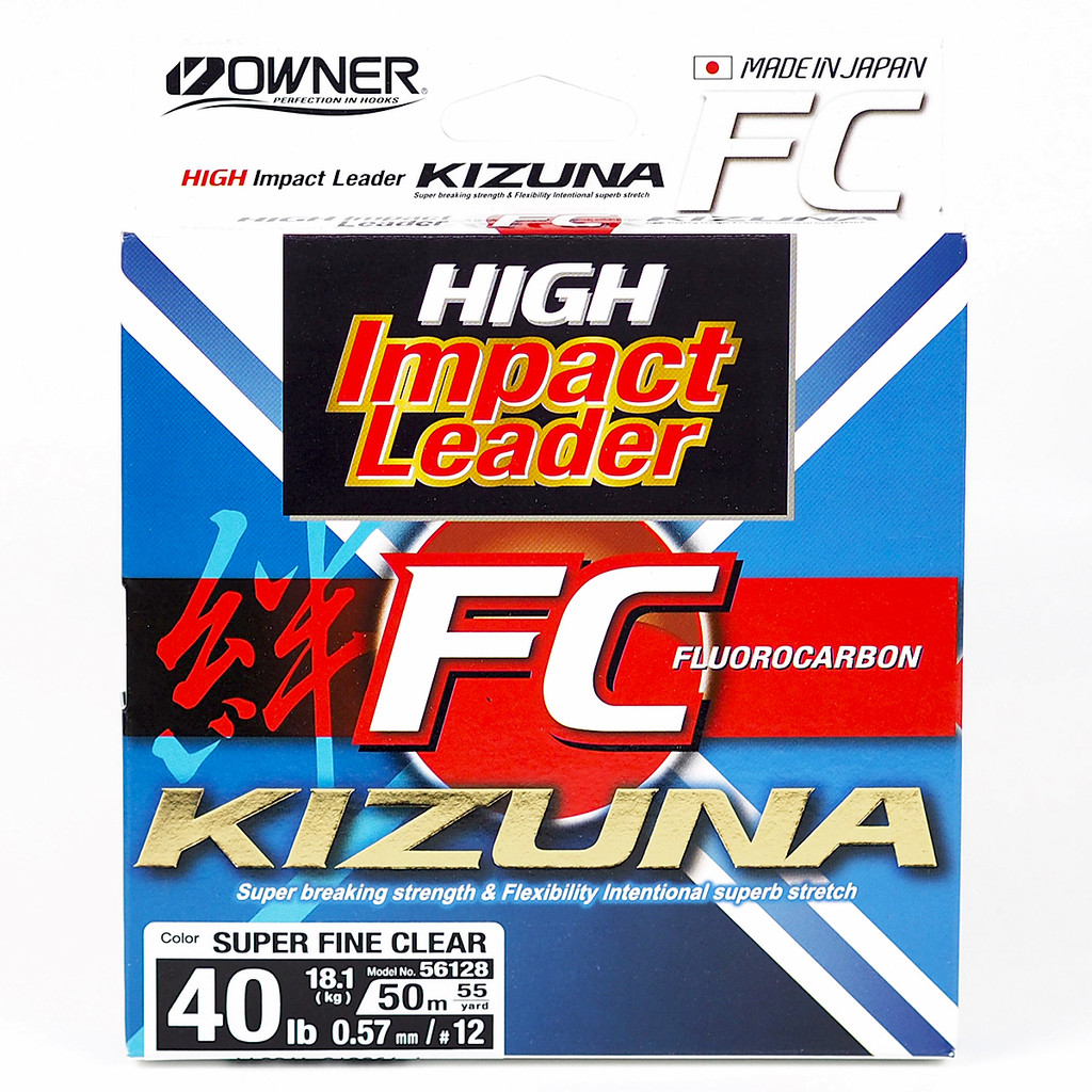 สายฟลูโร Owner Kizuna High Impact Leader FC Fluorocarbon 50M