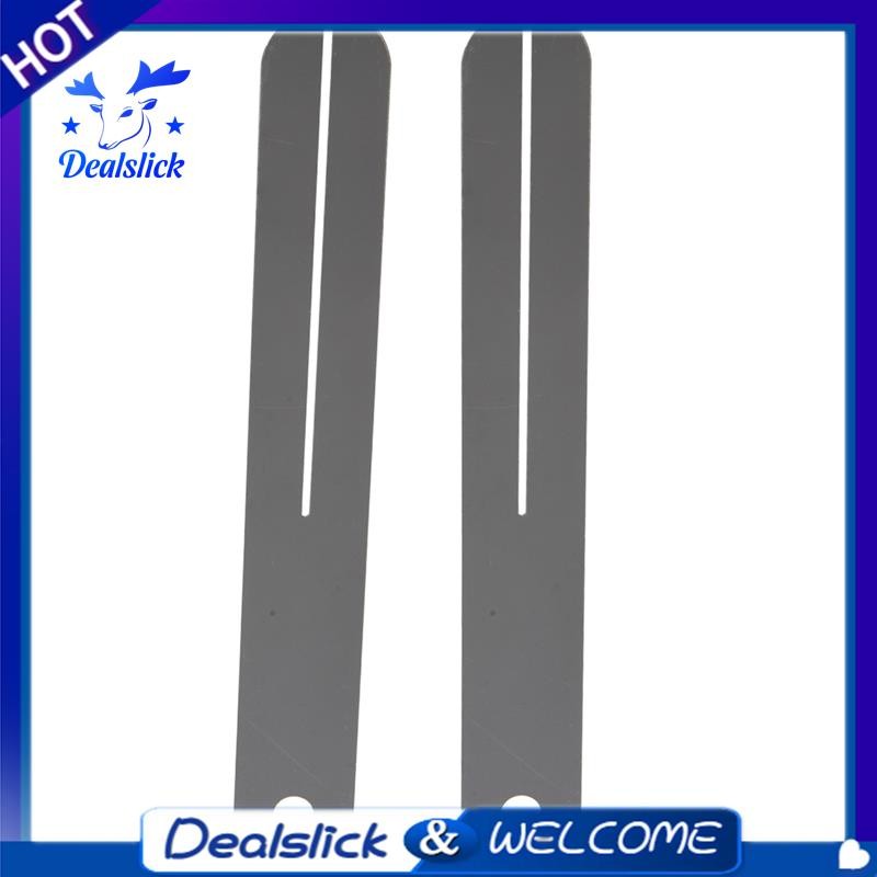 2pcs Fret Puller Fretboard Fingerboard Fret ซ่อมเครื่องมือ Protector แผ่นเหล็กสําหรับกีตาร์ไฟฟ้าและเ