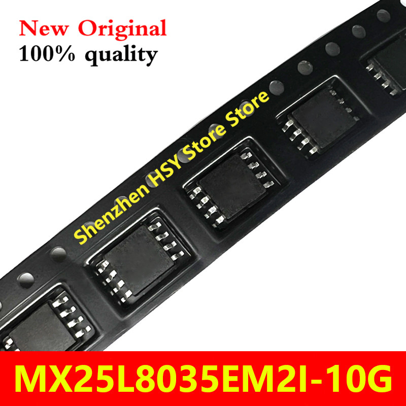 (5 ชิ้น) 100% ใหม่ MX25L8035EM2I-10G 25L8035EM2I-10G 25L8035E M2I-10G sop-8 ชิปเซ็ต