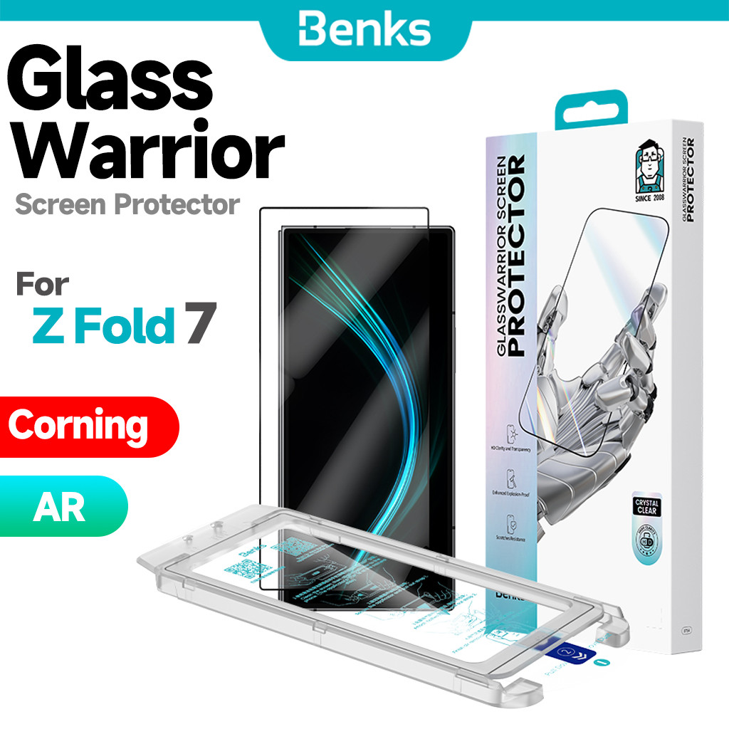 [Benks Official] Benks GlassWarrior AR ป้องกันหน้าจอสําหรับ Samsung Z Fold 7 AR Enhanced HD Clean Anti-Glare Scratch Resistance Anti-Reflect Eye Protection กระจกนิรภัย