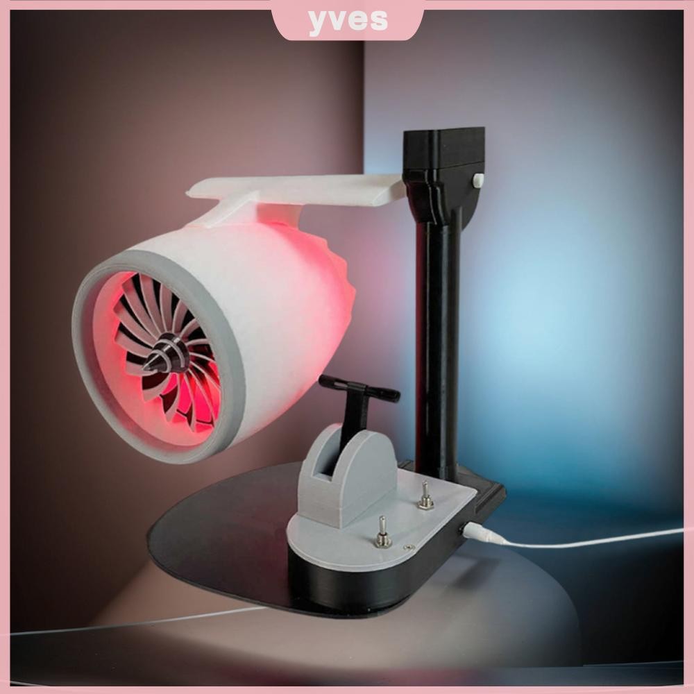 USB Jet Fan Creative Desktop Turbo Jet Fan with Humidifier and Tail Light Jet Engine Fan Desktop USB
