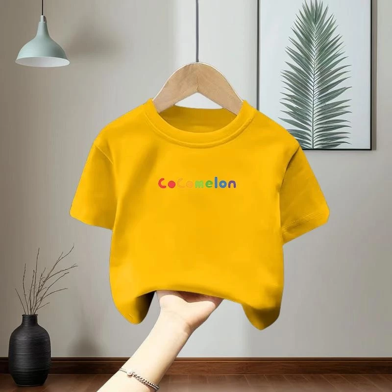 [ จัดส่งในไทย ] เสื้อยืดเด็กลายอังกฤษ 6 สี เหมาะสมใส่ได้ทุกวัยตั้งแต่ 1-12 ปี