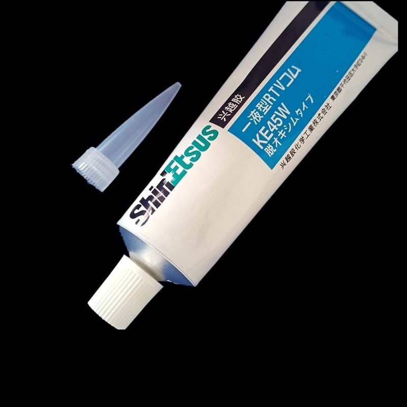 ซิลิโคน RTV สำหรับอิเล็กทรอนิกส์ ShinEtsus KE-45-W นำเข้าจากญี่ปุ่น มาตรฐาน EU