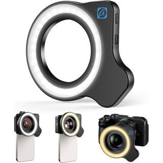 ไฟเติมเลนส์ (เฉพาะแสง), ไฟวงแหวนเลนส์โทรศัพท์แบบพกพาพร้อมเลน…