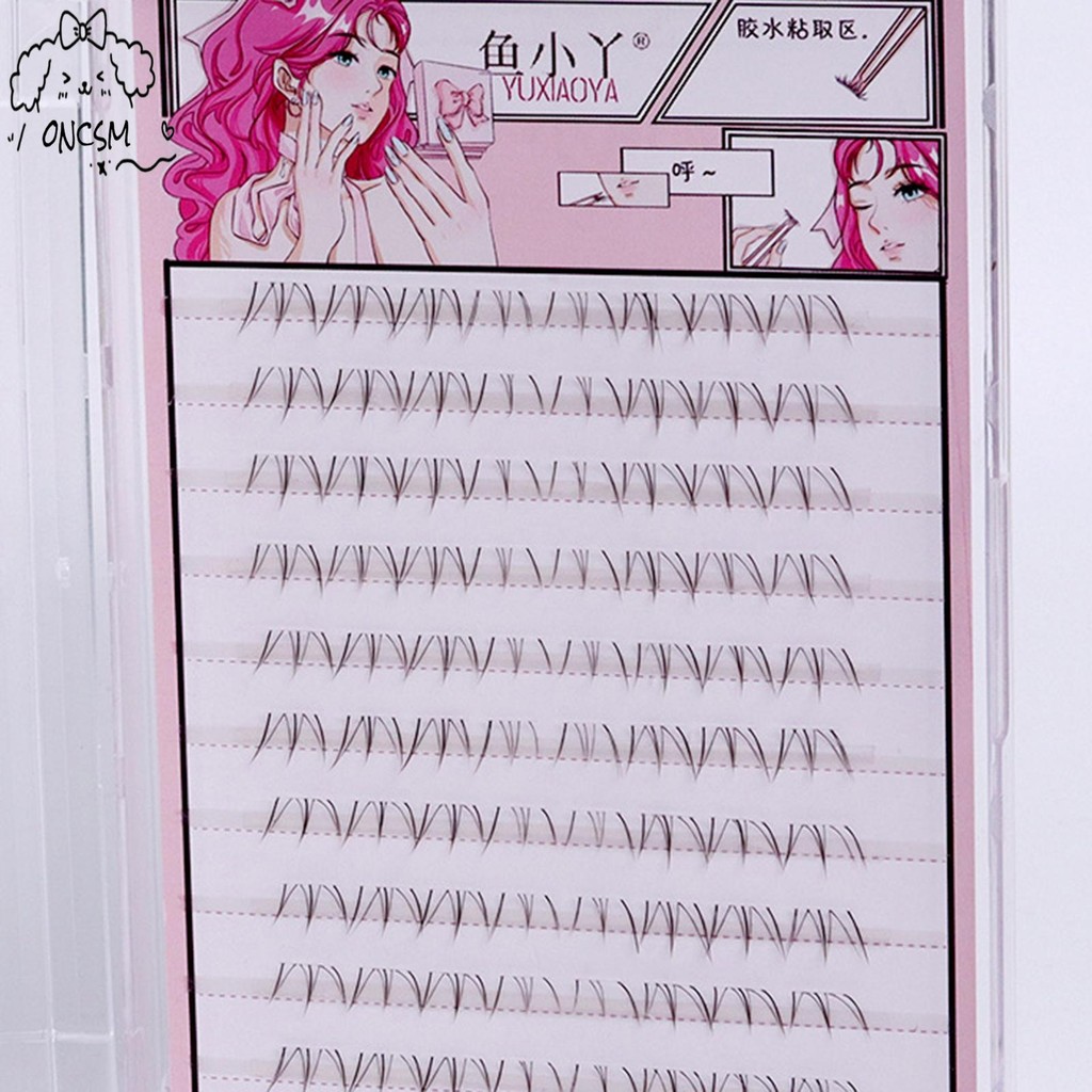 4-6มิลลิเมตร ทําเอง ขนตาด้านล่างสั้นส่วนบุคคลขนตาคลัสเตอร์ของขวัญที่สมบูรณ์แบบกับสาวหรือสุภาพสตรี - รูปที่ 6