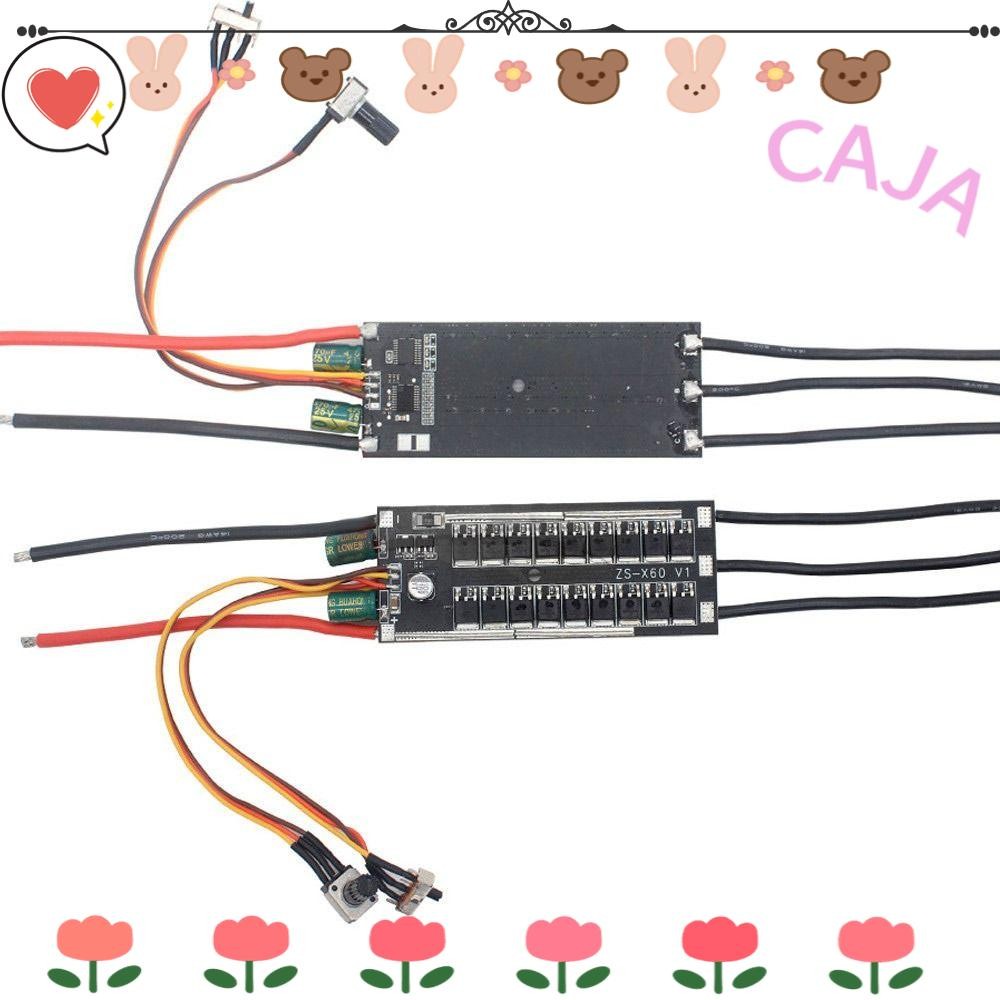 CAJA1 มอเตอร์ไร้แปรงไดร์เวอร์, 3-Phase DC 6-24V Hallless DC มอเตอร์ไดรฟ์, Potentiometer 1000W BLDC D