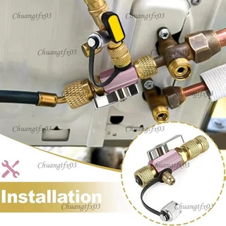 Chuangtfx03Valve Coreเครื่องมือกําจัดสําหรับHVAC 5/16"ระบบการเชื่อมต่อสําหรับเครื่องใช้ในบ้านACใช้งานร่วมกับR410A