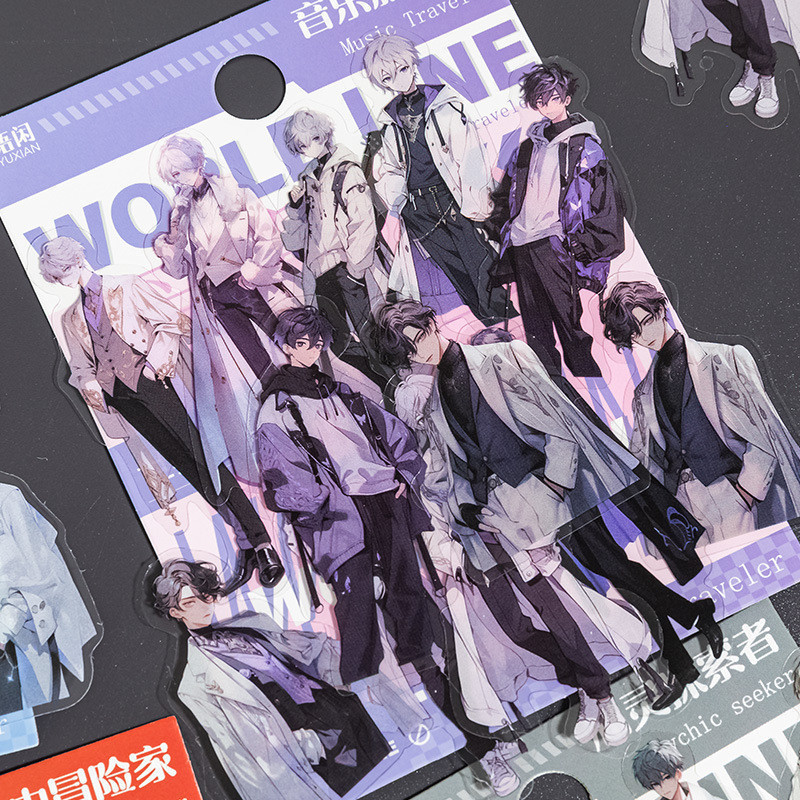 30 ชิ้นคนสมุดภาพชุดสติกเกอร์สําหรับ Journaling Scrapbooking Junk Journal อุปกรณ์แล็ปท็อปขวดน้ํา