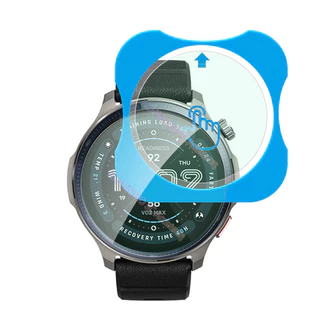 1-3PCS ติดตั้งง่ายกระจกนิรภัยสําหรับ Amazfit Balance 2 พรีเมี่ยมป้องกันหน้าจอสําหรับ Amazfit สมาร์ทนาฬิกา Balance2 กระจกป้องกัน