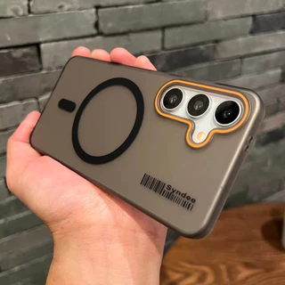 379.PC บาง ไร้สายชาร์จ เคส โทรศัพท์ สำหรับ SAMSUNG A07 A17 A06 A16 A26 A36 A56 A55 S24/S25/S23 Ultra S24Fe พร้อมส่ง