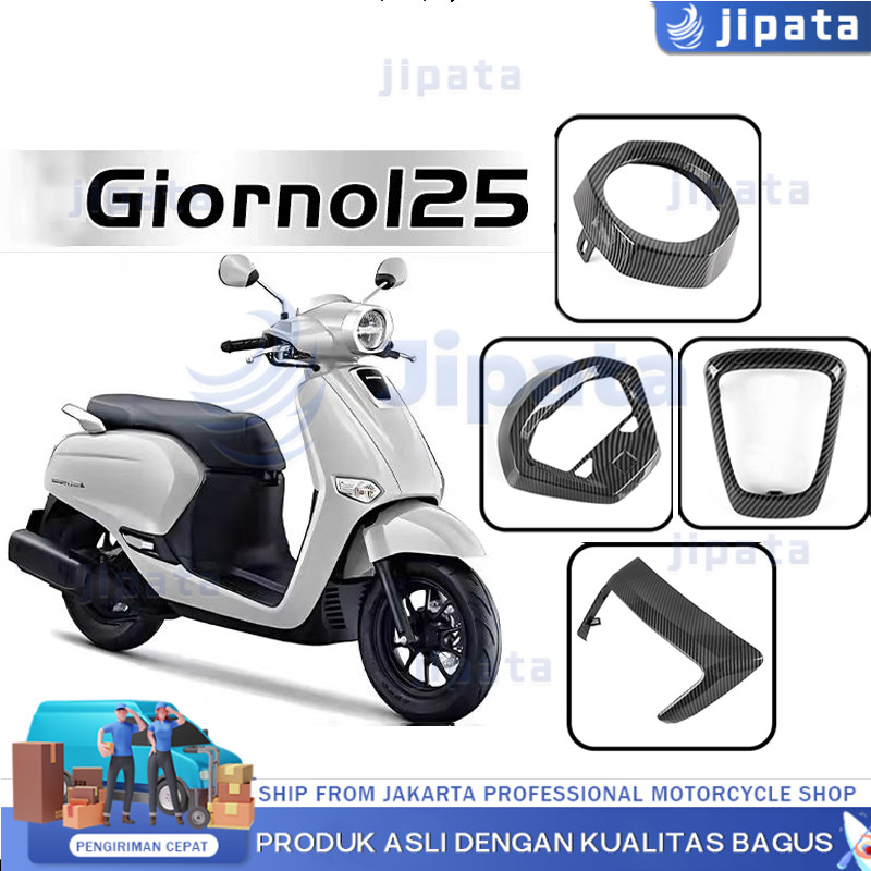 ชิ้นงานศูนย์ (พร้อมส่ง)Giorno 125 ทำเคฟล่าเปลือกแท้ศูนย์ 100% เงาสุดๆแล็คเกอร์ 2kเคฟล่า5D อย่างดีงานพรีเมี่ยมสุดๆ